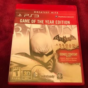 PS3 Game of the Year Edition: BATMAN:Arkham City